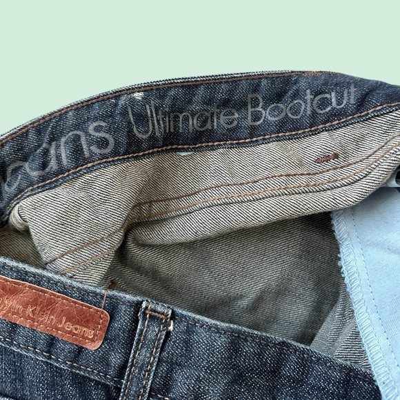 Vintage | Calvin Klein | Ultimate Bootcut Jeans Size 2 - Picture 7 of 11